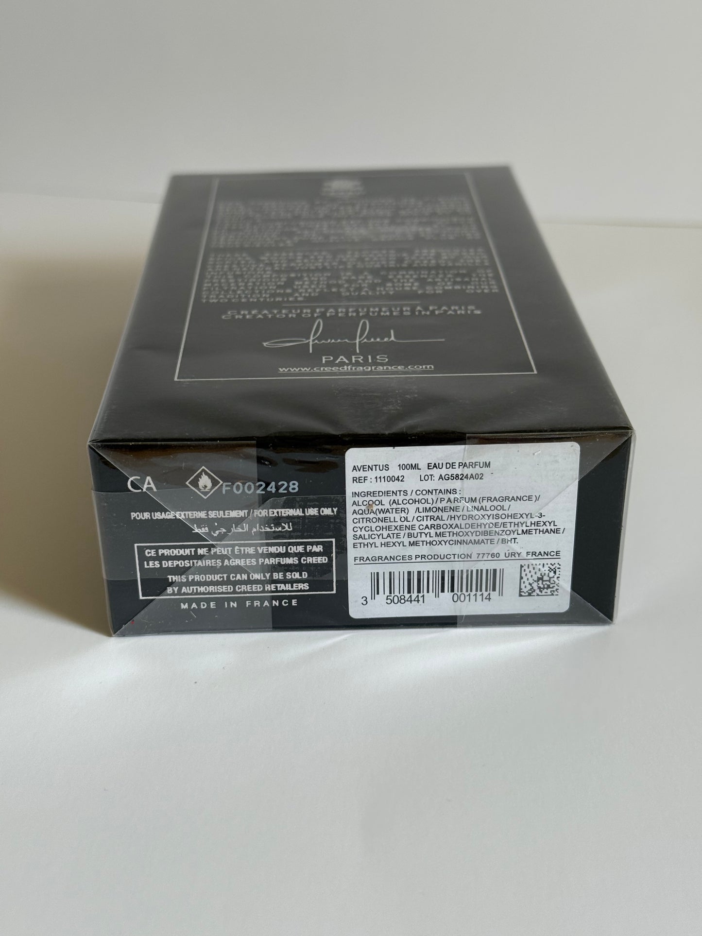 Creed Aventus Eau De Parfum Spray 3.3 oz